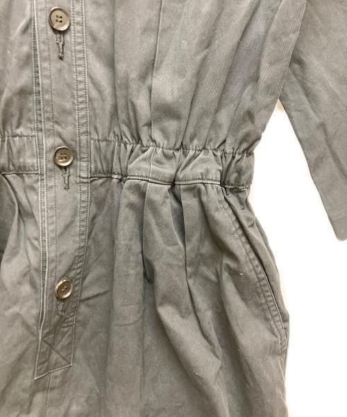 AURALEE（オーラリー）AURALEE (オーラリー) WASHED CAVALRY TWILL JUMPSUIT A9ST02CT ブラック サイズ:	SIZE 1の古着・服飾アイテム
