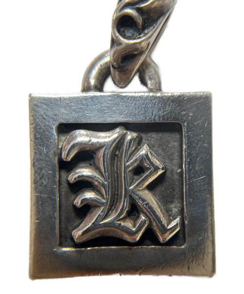 CHROME HEARTS（クロムハーツ）CHROME HEARTS (クロムハーツ) FRAMED LETTER BLOCK シルバーの古着・服飾アイテム