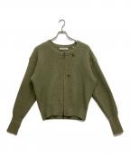 OUR LEGACYアワーレガシー）の古着「ZIP WRAP CARDIGAN M4233WM」｜グリーン