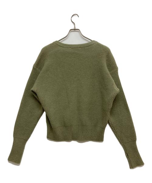 OUR LEGACY（アワーレガシー）OUR LEGACY (アワーレガシー) ZIP WRAP CARDIGAN M4233WM グリーン サイズ:SIZE48の古着・服飾アイテム