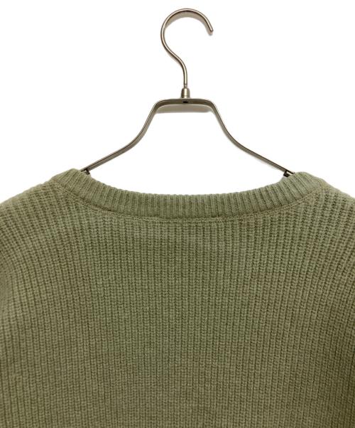 OUR LEGACY（アワーレガシー）OUR LEGACY (アワーレガシー) ZIP WRAP CARDIGAN M4233WM グリーン サイズ:SIZE48の古着・服飾アイテム