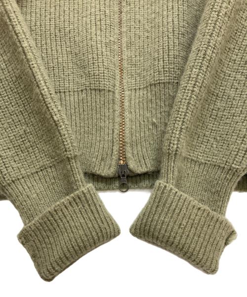 OUR LEGACY（アワーレガシー）OUR LEGACY (アワーレガシー) ZIP WRAP CARDIGAN M4233WM グリーン サイズ:SIZE48の古着・服飾アイテム