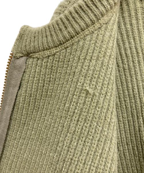 OUR LEGACY（アワーレガシー）OUR LEGACY (アワーレガシー) ZIP WRAP CARDIGAN M4233WM グリーン サイズ:SIZE48の古着・服飾アイテム