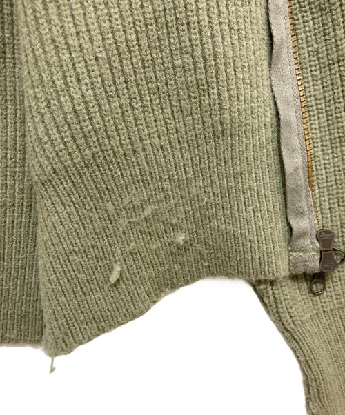 OUR LEGACY（アワーレガシー）OUR LEGACY (アワーレガシー) ZIP WRAP CARDIGAN M4233WM グリーン サイズ:SIZE48の古着・服飾アイテム