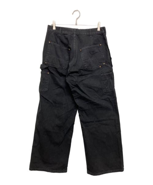 FIFTH GENERAL STORE（フィフスジェネラルストア）FIFTH GENERAL STORE (フィフスジェネラルストア) Distressed Double Knee Pants ブラック サイズ:SIZE Mの古着・服飾アイテム