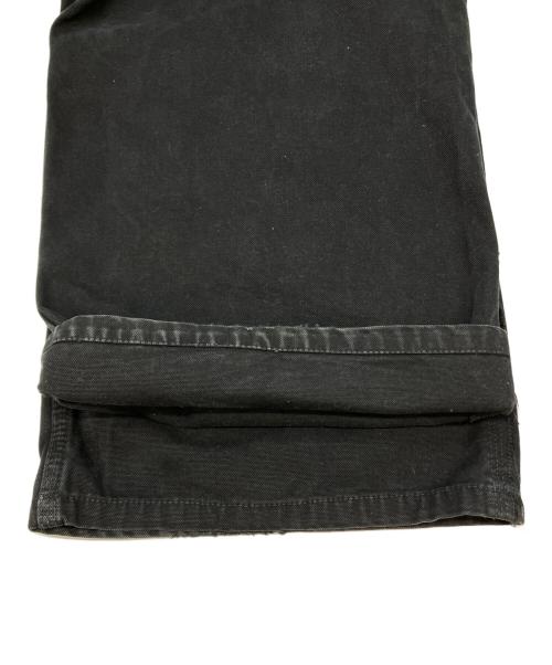 FIFTH GENERAL STORE（フィフスジェネラルストア）FIFTH GENERAL STORE (フィフスジェネラルストア) Distressed Double Knee Pants ブラック サイズ:SIZE Mの古着・服飾アイテム