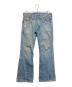 TRUE RELIGION（トゥルー レリジョン）の古着「ダメージフレアデニムパンツ」｜インディゴ