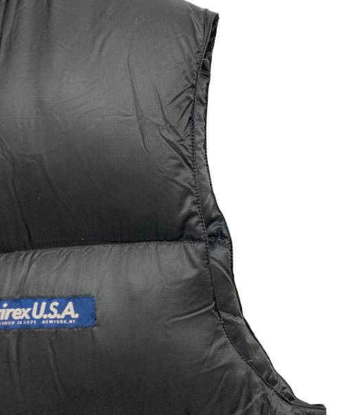 AVIREX（アヴィレックス）AVIREX (アヴィレックス) URBAN DOWN VEST　783-3957001 ブラック サイズ:SIZE Lの古着・服飾アイテム