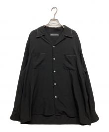 WACKO MARIA（ワコマリア）の古着「ピンポイントステッチ50'Sオープンカラーシャツ」｜ブラック