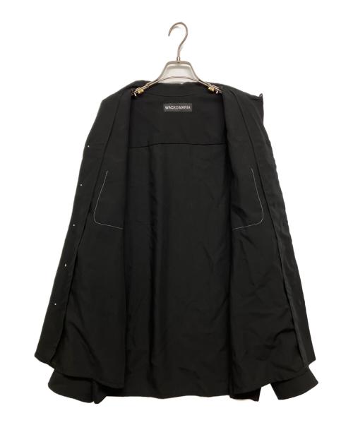 WACKO MARIA（ワコマリア）WACKO MARIA (ワコマリア) ピンポイントステッチ50'Sオープンカラーシャツ ブラック サイズ:SIZE XLの古着・服飾アイテム
