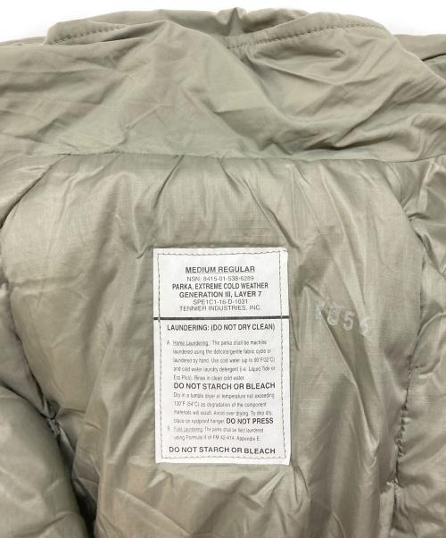 US ARMY（ユーエスアーミー）US ARMY (ユーエスアーミー) ECWCS GEN3 LEVEL7 JACKET　8415-01-538-6289 カーキ サイズ:SIZE M-Rの古着・服飾アイテム