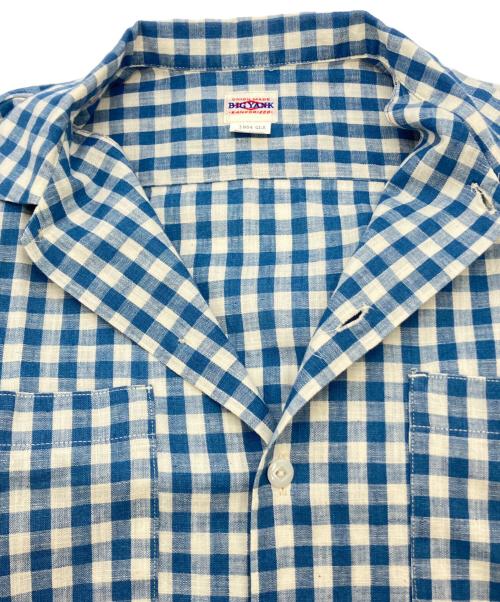 BIG YANK（ビッグヤンク）BIG YANK (ビッグヤンク) 1954 QLS GINGHAM ブルー×ホワイト サイズ:SIZE Mの古着・服飾アイテム