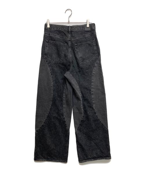 jieda（ジエダ）jieda (ジエダ) USED LOOSE FIT JEANS ブラック サイズ:SIZE1の古着・服飾アイテム