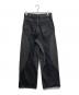 jieda (ジエダ) USED LOOSE FIT JEANS ブラック サイズ:SIZE1：9000円