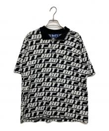 BoTT（ボット）の古着「SOUND LOGO S/S POLO」｜ホワイト×ブラック