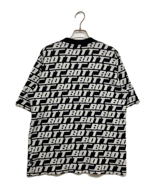 BoTT（ボット）BoTT (ボット) SOUND LOGO S/S POLO ホワイト×ブラック サイズ:SIZE Mの古着・服飾アイテム