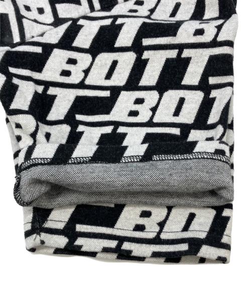 BoTT（ボット）BoTT (ボット) SOUND LOGO S/S POLO ホワイト×ブラック サイズ:SIZE Mの古着・服飾アイテム