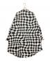 MM6 Maison Margiela (エムエムシックスメゾンマルジェラ) OVERSIZED DISTORTED CHESS PRINT LONG SHIRT ブラック×ホワイト サイズ:SIZE M：18000円