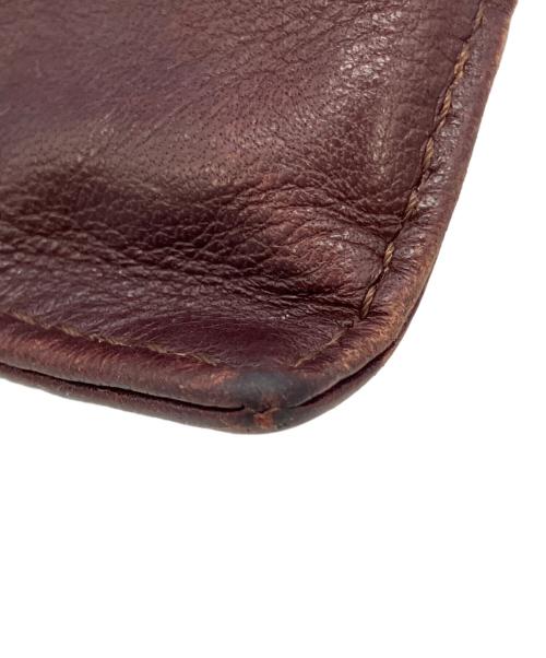 Maison Martin Margiela（メゾンマルタンマルジェラ）Maison Martin Margiela (メゾンマルタンマルジェラ) レザーミニバッグ ボルドー サイズ:実寸サイズをご参照下さい。の古着・服飾アイテム