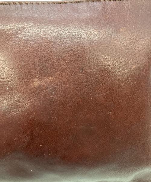 Maison Martin Margiela（メゾンマルタンマルジェラ）Maison Martin Margiela (メゾンマルタンマルジェラ) レザーミニバッグ ボルドー サイズ:実寸サイズをご参照下さい。の古着・服飾アイテム