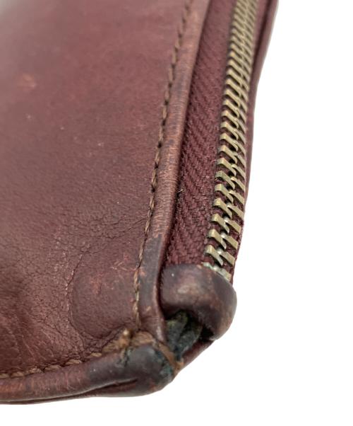 Maison Martin Margiela（メゾンマルタンマルジェラ）Maison Martin Margiela (メゾンマルタンマルジェラ) レザーミニバッグ ボルドー サイズ:実寸サイズをご参照下さい。の古着・服飾アイテム