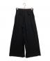 theory luxe (セオリーリュクス) Flow Bany Pant トリアセテートイージーワイドパンツ ブラック サイズ:SIZE38：8000円