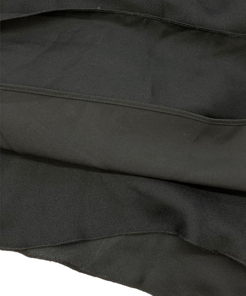 theory luxe（セオリーリュクス）theory luxe (セオリーリュクス) ジョーゼットフリルスカート ブラック サイズ:SIZE40 未使用品の古着・服飾アイテム