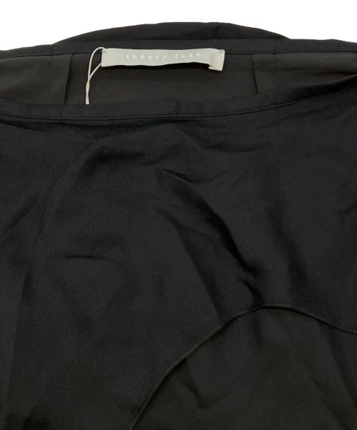 theory luxe（セオリーリュクス）theory luxe (セオリーリュクス) ジョーゼットフリルスカート ブラック サイズ:SIZE40 未使用品の古着・服飾アイテム