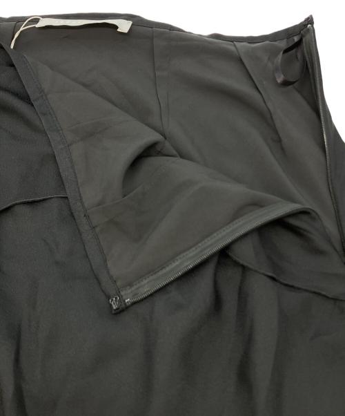 theory luxe（セオリーリュクス）theory luxe (セオリーリュクス) ジョーゼットフリルスカート ブラック サイズ:SIZE40 未使用品の古着・服飾アイテム