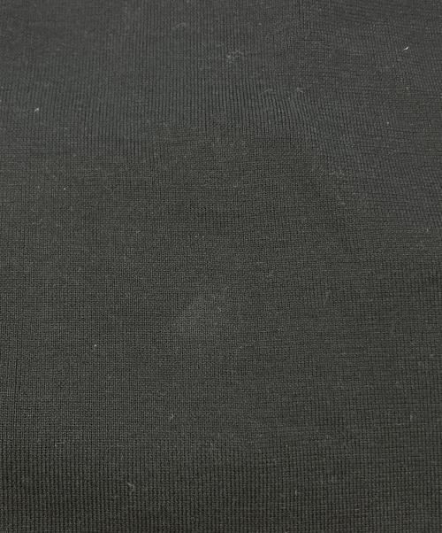 ebure（エブール）ebure (エブール) コットンシルク ニットジャケットカーディガン ブラック サイズ:SIZE38の古着・服飾アイテム