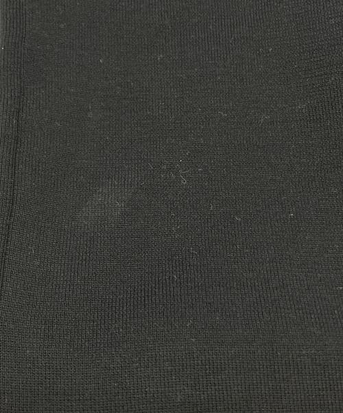 ebure（エブール）ebure (エブール) コットンシルク ニットジャケットカーディガン ブラック サイズ:SIZE38の古着・服飾アイテム