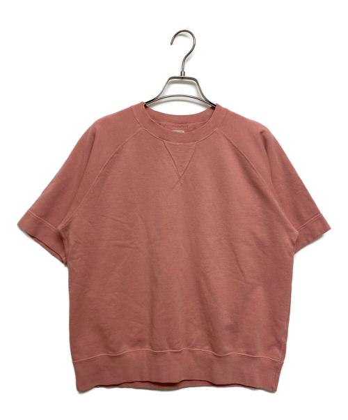 TOYS MCCOY（トイズマッコイ）TOYS MCCOY (トイズマッコイ) 半袖スウェット ピンク サイズ:SIZE38の古着・服飾アイテム