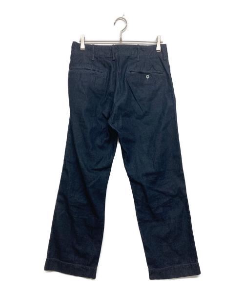 RRL（ダブルアールエル）RRL (ダブルアールエル) メタルボタンフライ11ozデニムトラウザーパンツ インディゴ サイズ:W31×L30の古着・服飾アイテム