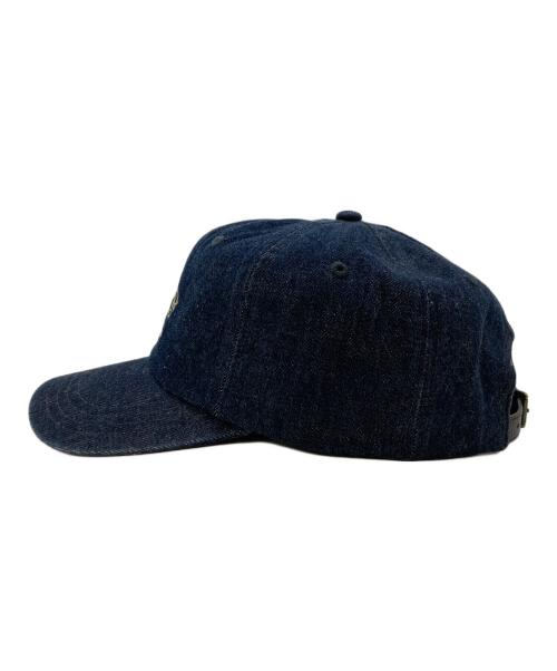 RRL（ダブルアールエル）RRL (ダブルアールエル) ランチ ロゴ デニム ボール キャップ インディゴ 未使用品の古着・服飾アイテム