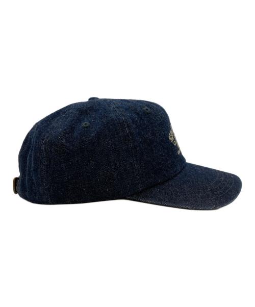 RRL（ダブルアールエル）RRL (ダブルアールエル) ランチ ロゴ デニム ボール キャップ インディゴ 未使用品の古着・服飾アイテム