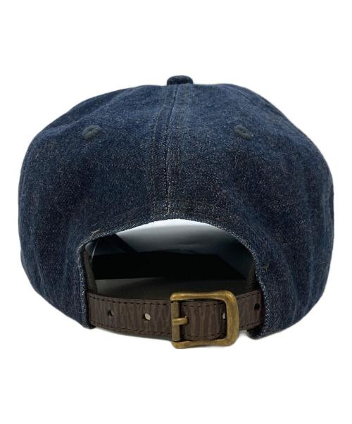 RRL（ダブルアールエル）RRL (ダブルアールエル) ランチ ロゴ デニム ボール キャップ インディゴ 未使用品の古着・服飾アイテム