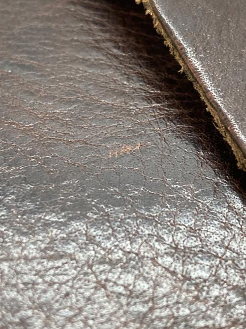 RRL（ダブルアールエル）RRL (ダブルアールエル) Concho Leather Chain Wallet ダークブラウンの古着・服飾アイテム