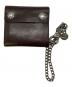 RRL（ダブルアールエル）の古着「Concho Leather Chain Wallet」｜ダークブラウン