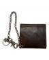 RRL (ダブルアールエル) Concho Leather Chain Wallet ダークブラウン：40000円