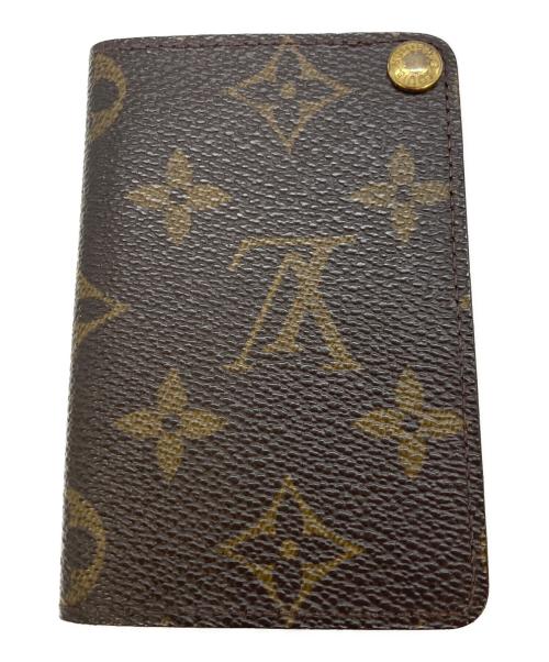 LOUIS VUITTON（ルイ ヴィトン）LOUIS VUITTON (ルイ ヴィトン) カードケース ブラウン サイズ:実寸サイズをご参照下さい。の古着・服飾アイテム