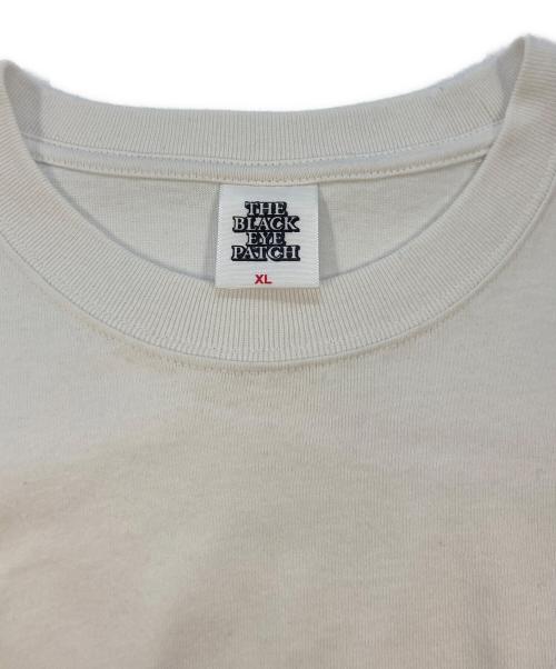 THE BLACK EYE PATCH（ブラックアイパッチ）THE BLACK EYE PATCH (ブラックアイパッチ) 半袖Tシャツ ホワイト サイズ:SIZE XLの古着・服飾アイテム