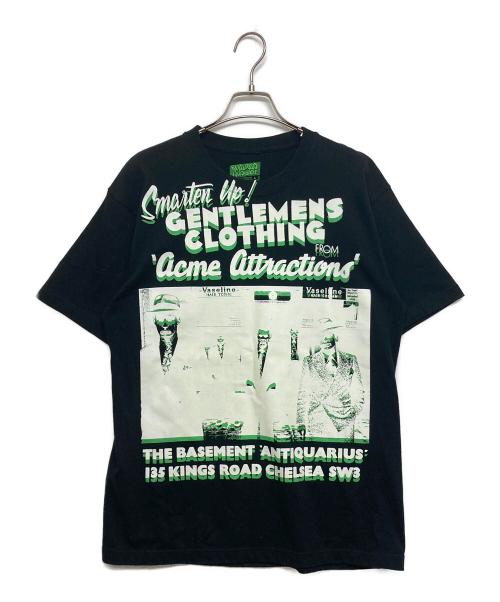 REBEL DREAD HARDWARE（リアルドレッドハードウェア）REBEL DREAD HARDWARE (リアルドレッドハードウェア) TAGS WKGPTY (タグスワーキングパーティー) Tシャツ ブラック サイズ:SIZE Lの古着・服飾アイテム