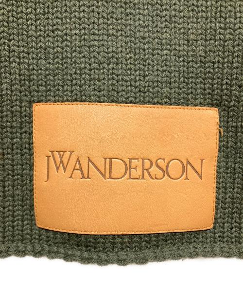 J.W.ANDERSON（ジェイダブリューアンダーソン）J.W.ANDERSON (ジェイダブリューアンダーソン) クロップロールニット 37-02-84-02002 カーキ サイズ:SIZE Sの古着・服飾アイテム