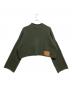 J.W.ANDERSON (ジェイダブリューアンダーソン) クロップロールニット 37-02-84-02002 カーキ サイズ:SIZE S：15000円