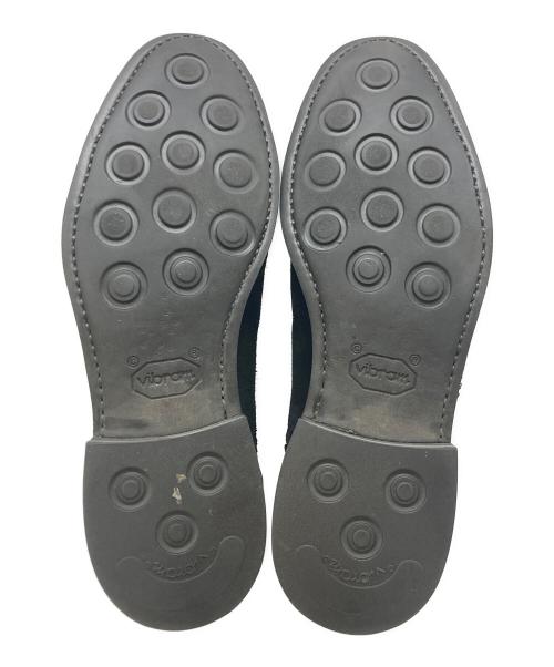 berwick（バーウィック）berwick (バーウィック) セミブローグスエードドレスシューズ ブラック サイズ:SIZE6の古着・服飾アイテム