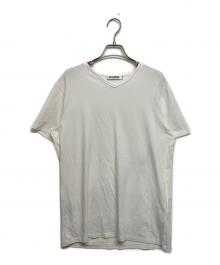 JIL SANDER（ジルサンダー）の古着「VネックTシャツ」｜ホワイト