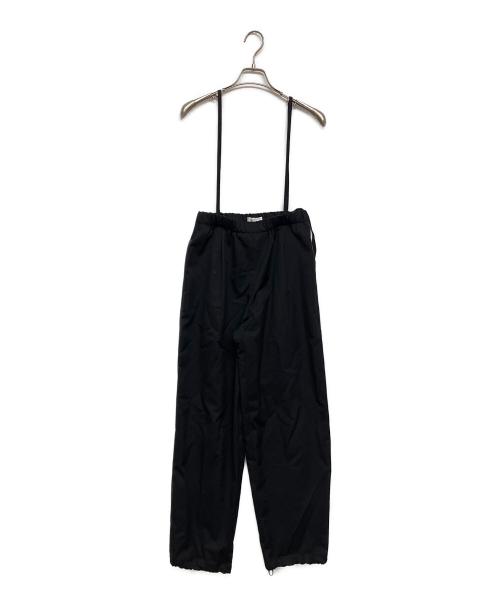 GALERIE VIE（ギャルリーヴィー）GALERIE VIE (ギャルリーヴィー) ウォッシャブルギャバイージーパンツ ブラック サイズ:SIZE 32の古着・服飾アイテム