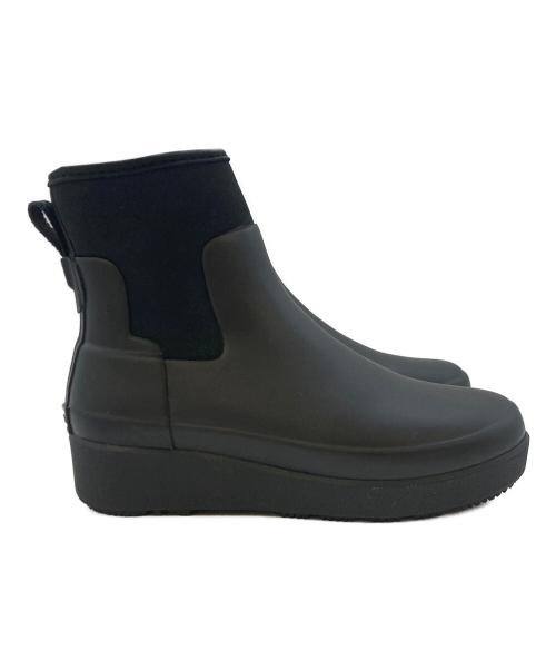 HUNTER（ハンター）HUNTER (ハンター) リファインドクリーパーネオチェルシーレインブーツ ブラック サイズ:SIZE23.0cmの古着・服飾アイテム