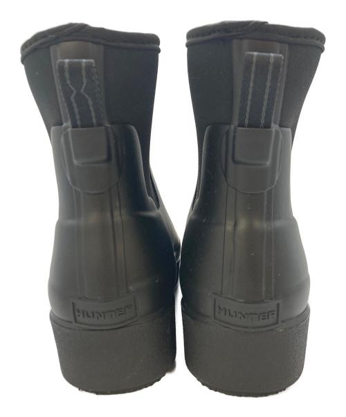 HUNTER（ハンター）HUNTER (ハンター) リファインドクリーパーネオチェルシーレインブーツ ブラック サイズ:SIZE23.0cmの古着・服飾アイテム