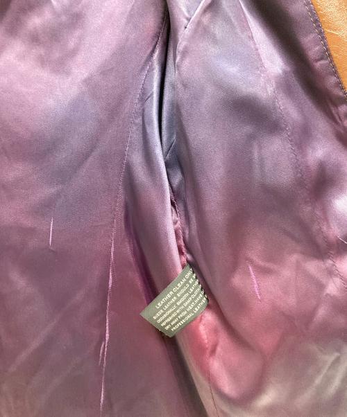KANTEX LEATHERS（カンテックス・レザーズ）KANTEX LEATHERS (カンテックス・レザーズ) パッチワークスエードジャケット ブラウン サイズ:SIZE18の古着・服飾アイテム